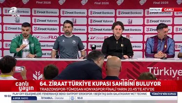 Fatih Tekke ve İlhan Palut'tan Ziraat Türkiye Kupası Finali öncesi ortak açıklamalar!